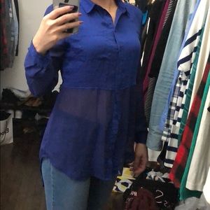 Blue blouse